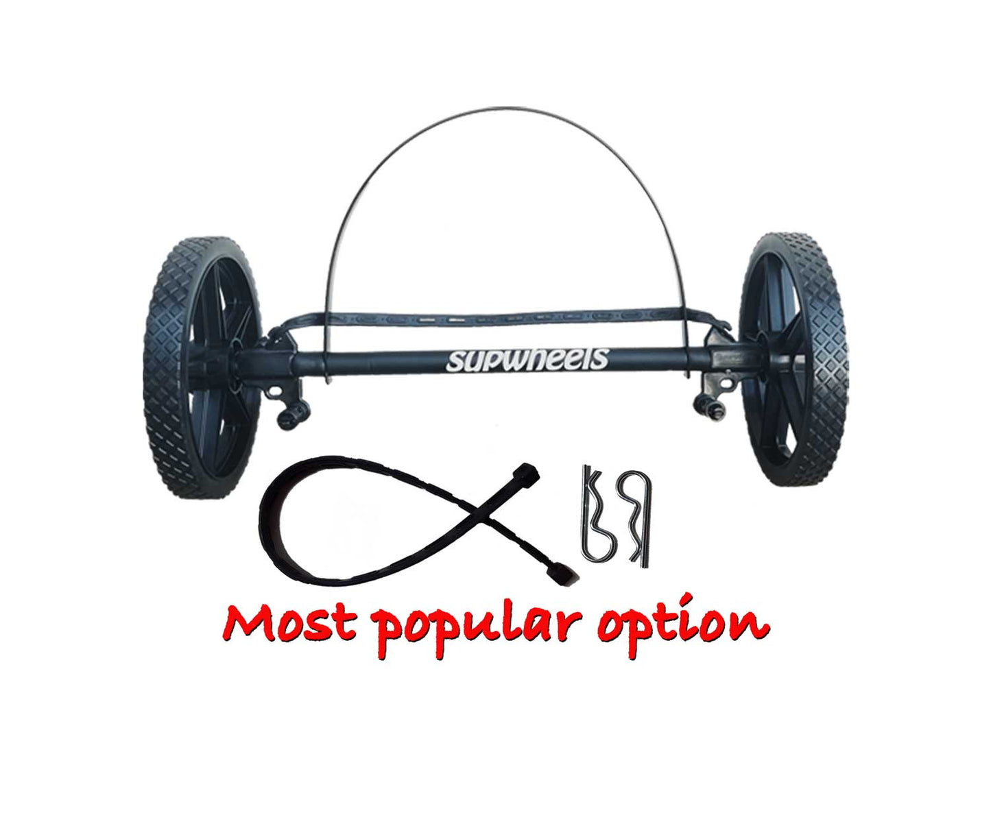 Carrier iSUP - EVOLUTION-X - Inflatable and wide Paddle Boards BIke Trailer - Extended axle