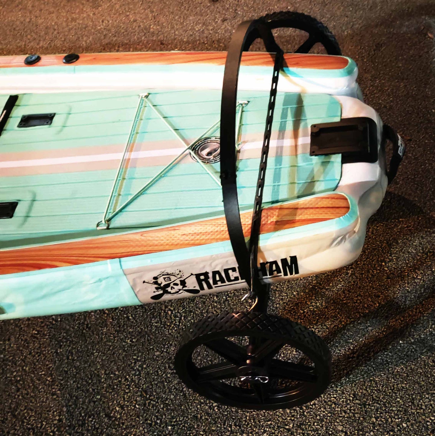 Ultra Wide Paddle Boards Bike Trailer | Walk or Bike -Custom Solutions