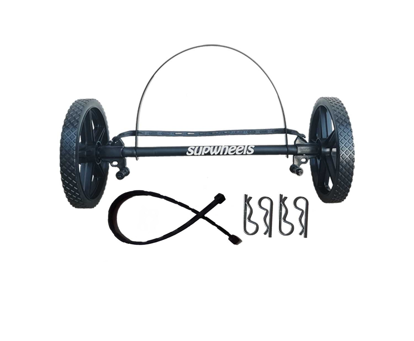 Carrier iSUP - EVOLUTION-X - Inflatable and wide Paddle Boards BIke Trailer - Extended axle