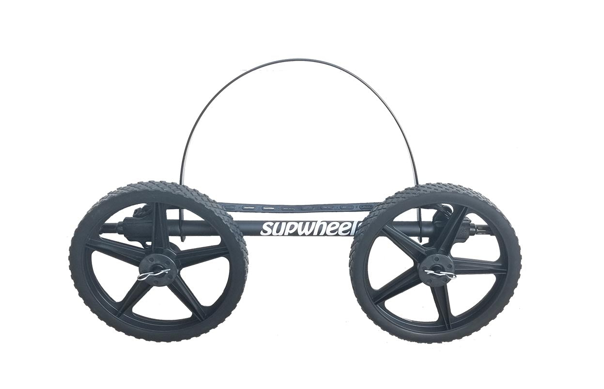 SUP Wheels in storage configuration