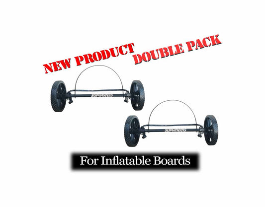 TWO PACK - EVOLUTION X - Inflatable and wide boards - extended axle