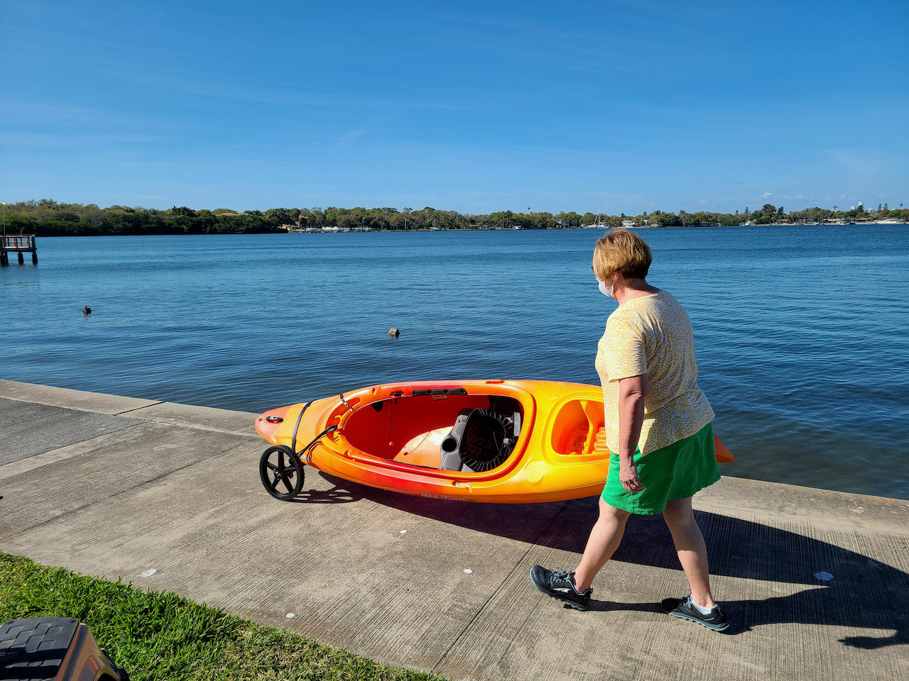 Volution Kayak Wheels | Kayak Transporation System