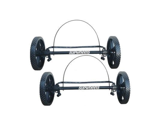 TWO PACK - EVOLUTION X - Inflatable and hard paddleboard - extended axle