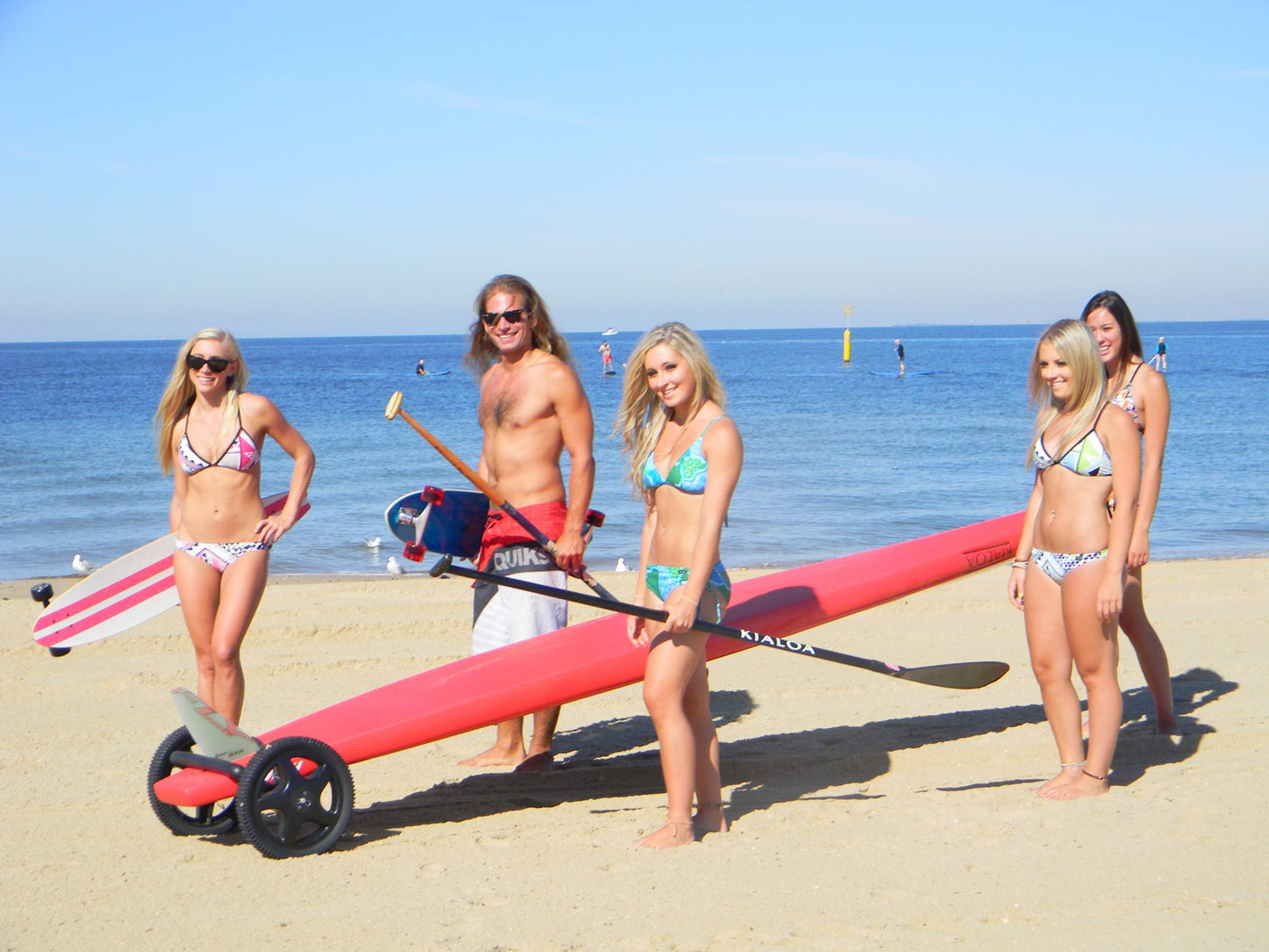 Classic SUP Wheels - Paddle Board Walking Carrier
