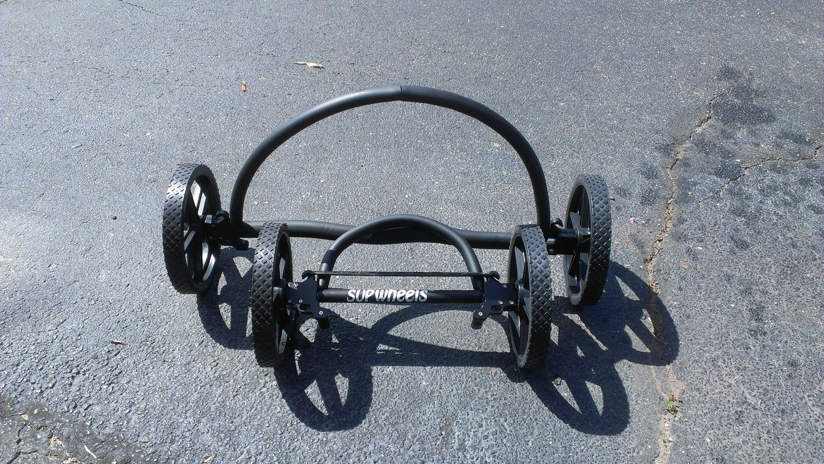 Utra wide paddle board wheels carrer incuding Bote Rackham boards SUP